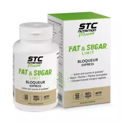 Stc Nutrition Fat And Sugar Limit Minceur Gélules B/90 à Bordeaux
