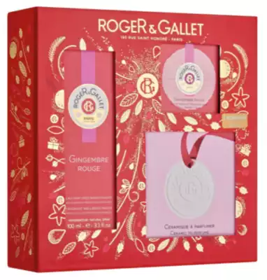 Roger & Gallet Gingembre Rouge Coffret Rituel Parfumé à Bordeaux
