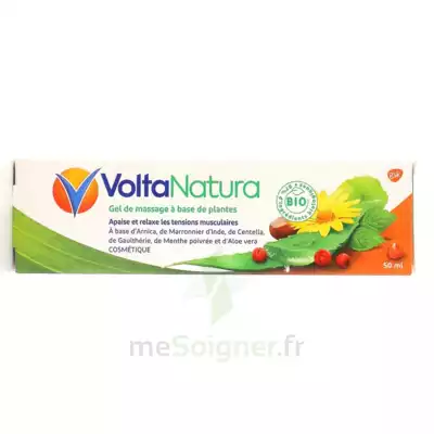 Voltanatura Gel De Massage Plantes Bio T/50ml à Bordeaux