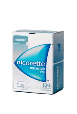 Nicorette Microtab 2 Mg, Comprimé Sublingual 100 à Bordeaux