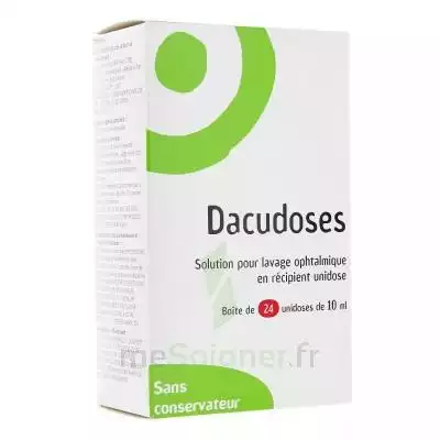Dacudoses Solution Pour Lavement Ophtalmologique 24unid/10ml à Bordeaux