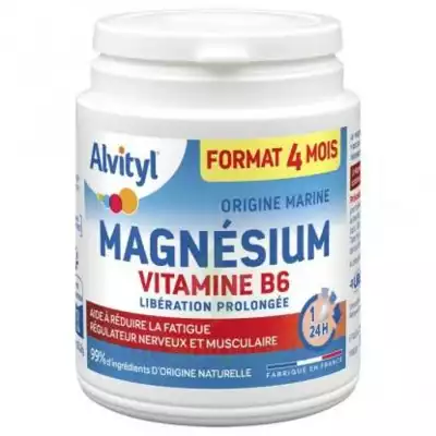 Alvityl Magnésium Vitamine B6 Libération Prolongée Comprimés Lp Pot/120 à Bordeaux